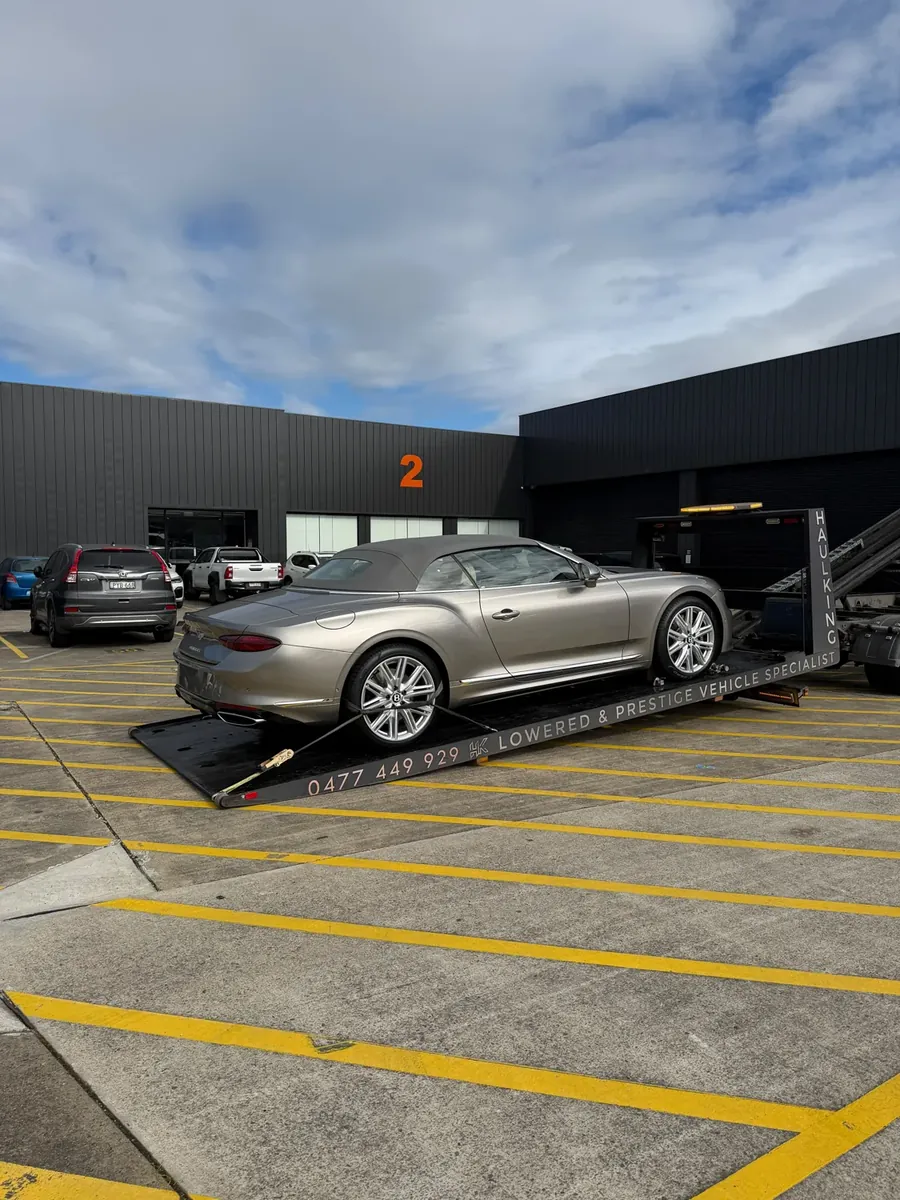 Bentley Continental GT recovered intact