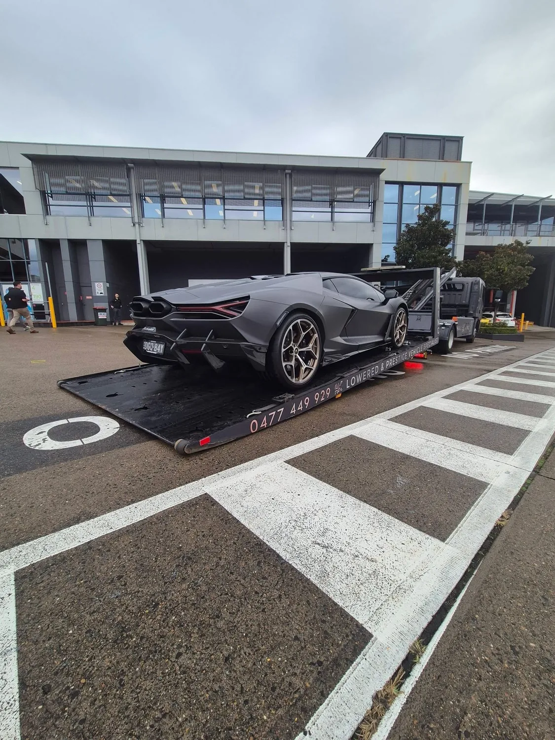 Prestige transfer loaded on Haul King's tray in Sydney