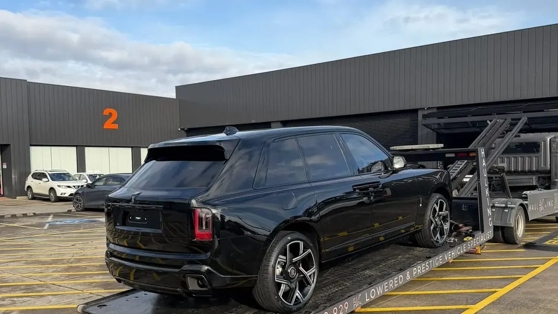 Rolls-Royce Cullinan collected in Sydney
