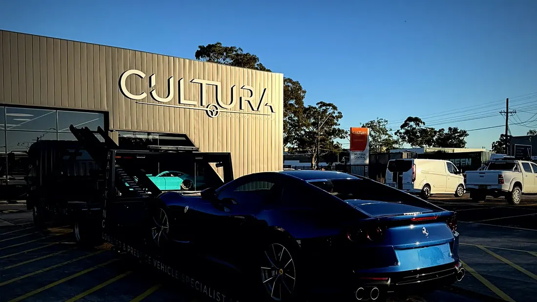 Prestige delivery at Cultura Automotive, Alexandria